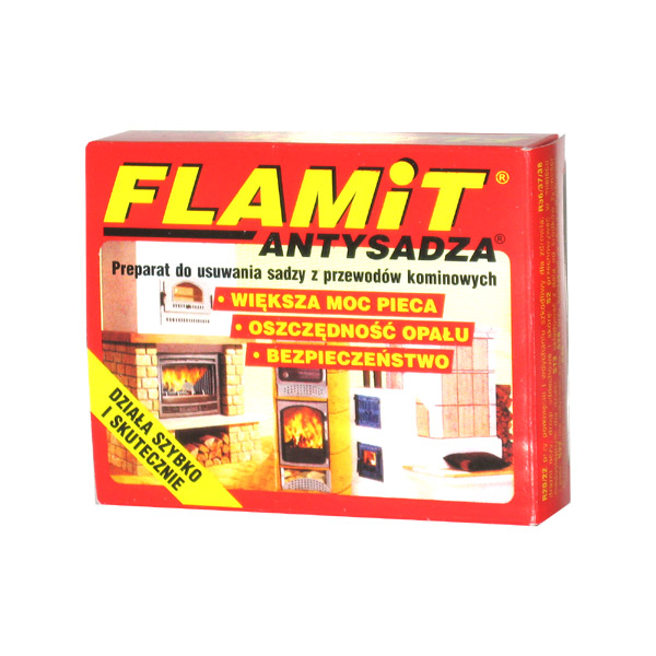 FLAMIT Antysadza - preparat do usuwania sadzy z przewodów kominowych